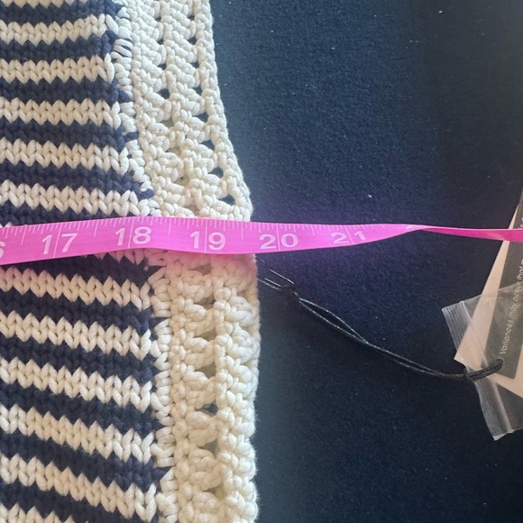 MICHAEL STARS “Nocturnal Striped /Torrance Knit Sweater Vest” zoom in for deets - Picture 5 of 11